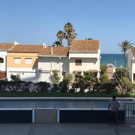 Apartamento En Complejo Residencial Con Piscina Y Garaje Frente Al Mar Valence Extérieur photo